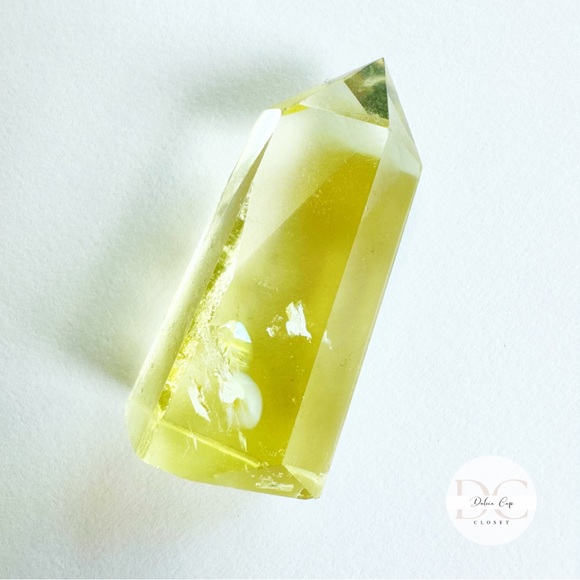 NEW Natural Polished Point Citrine Quartz - Picture 3 of 5
